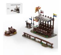 MasterBrickPlay MOC-86887 - Kit di costruzione modulare per la casa, 400 mattoncini modulari per la casa, regalo per adulti