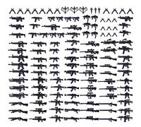 MasterBrickPlay Set militare, armatura medievale, personaggio Medieval Ancient Ancient Rome Greek Egypt Weapon Package Accessory Kit Knight Weapons Toy Set (90 pezzi)