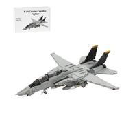 MasterBrickPlay Tecnica elicottero kit di mattoncini da costruzione, MOC-119063 F/A-18E combattente aeroplano giocattolo, elicottero militare, blocchi di bloccaggio, regali per adulti (2443 pezzi)