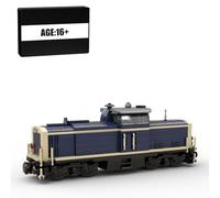 MasterBrickPlay Tecnologia treno mattoncini da costruzione, 635 pezzi, set da costruzione per treno merci tedesco, set per treno merci, regalo per adulti