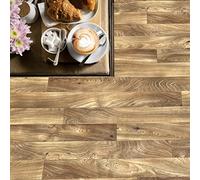 MASTERBRICO Pavimento in PVC Effetto Legno Rotolo H 200 cm - Pavimento Vinilico da Interni ed Esterni (Prezzo al Mq), Ideale per Bagni Cucine e Ambienti Domestici (NOCE H200)