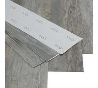 MASTERBRICO Pavimento PVC Adesivo Effetto Legno - Listoni 18,4 x 121,9 cm - Spessore 2.5 mm, Finto Parquet Laminato per Interni - Impermeabile, Facile da Installare - Confezione 2.47mq
