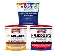 MASTERBRICO Pittura termoisolante per interni Kalorfix Freddo Stop Master Paint,