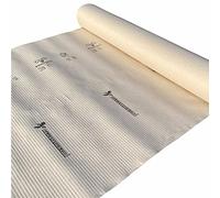 MASTERBRICO Rotolo Cartone Ondulato monofoglio 1x45 mt, Rotolo Cartone Copripavimento ondulato mono onda, Cartone per Imballaggio linea economica per proteggere pavimenti e altre superfici