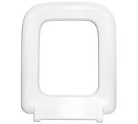 MASTERBRICO Sedile WC per Copriwater Ceramica Cielo Shui in Termoindurente Bianco - Ricambio Parte Inferiore Asse Originale Soft Close - Made in Italy