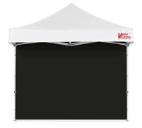 MASTERCANOPY Instant Gazebo Sidewall Pannelli Sunwall per gazebo pop-up 2,5 x 2,5 m, 1 pezzo, nero