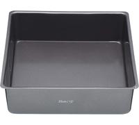 MasterClass Stampo quadrato 25 cm fondo libero – Antiaderente PTFE PFOA e BPA Free, Acciaio 1 mm