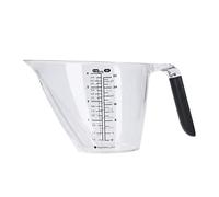 MasterClass Caraffa Misuratrice Angolata con Manico, in Plastica Priva di BPA, 1 L