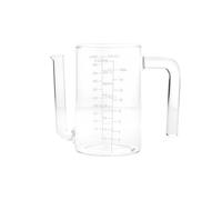 MasterClass Caraffa separatrice di sugo/grasso in vetro, capacità 450 ml / 2 tazze / 16 fl oz, 7,9 x 14,5 x 12,5 cm