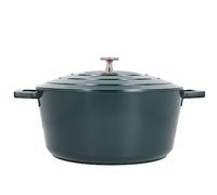 Masterclass Casseruola Rotonda in Alluminio Fuso con Coperchio
