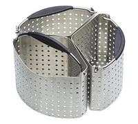 MasterClass Cestelli Divisori per Pentola in Acciaio Inossidabile, 20 cm, Argent