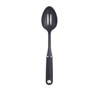 MasterClass Cucchiaio scanalato con impugnatura morbida, nylon antiaderente, 34 cm
