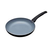 MasterClass Eco Induction Padella con rivestimento antiaderente senza PTFE, PFOA e BPA, grande, alluminio/ferro, nero/blu, 30 cm