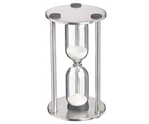 MasterClass Egg Timer, timer da cucina, clessidra da 3 minuti, acciaio inossidabile, argento