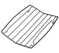 MasterClass Griglia per Arrosti Antiaderente 26 x 20 cm, Forma a V, Acciaio al Carbonio, Argentato