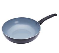 MasterClass Induction-Safe Non-Stick Induction Ready Ceramic Eco Wok, 29.5 cm