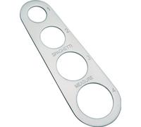 MasterClass Misuratore di spaghetti in acciaio inox, 16 cm