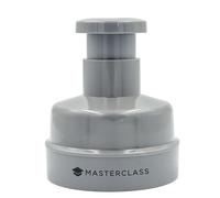 MasterClass Burger Maker Press, Burger Patty Maker per hamburger fatti in casa, kit per hamburger antiaderente con stampo per hamburger, 100 dischi di cera e un libretto di ricette