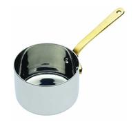 MasterClass Professional Mini casseruola / pentola per salse in acciaio inox, 6,5 cm (2,5"), argento