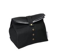 MasterClass Roll Top Lunch/Sandwich Bag con fodera antimicrobica, nero