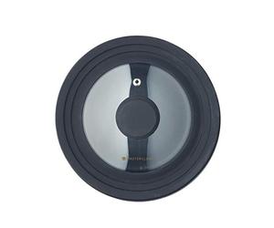 MasterClass Smart Space Coperchio per Pentole Universale, Silicone, per Pentole da 16, 18 e 20 cm di Diametro