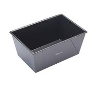 MASTERCLASS Padella Antiaderente per pagnotta da 1,4 kg (21,5 cm x 13 cm x 12 cm), Lega di Acciaio, Nero, 3 lb (21.5 x 13 cm/8.5 x 5 Inches)
