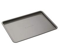 MasterClass Teglia, teglia da forno antiaderente per cuocere e arrostire 35x25x2cm, con maniche, grigio
