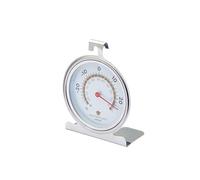 MasterClass Termometro da frigorifero, termometro da congelatore grande, acciaio inox, 10 cm, argento