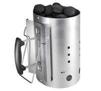 MasterCook Ciminiera Accenditore Barbecue con Impugnatura di Sicurezza in