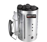 MasterCook Ciminiera Accenditore Barbecue con Impugnatura di Sicurezza in