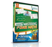 Mastering 5th Grade Math - Vol 4 - Multiplication and Long Division - Video Course Plus Worksheets!