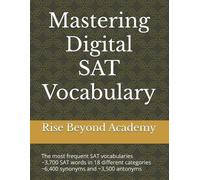 Mastering Digital SAT Vocabulary (Tascabile) Mastering Digital SAT Vocabulary