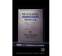 Mastering the Merger