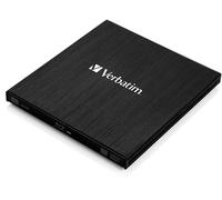 Verbatim External Slimline lettore di disco ottico Blu-Ray RW Nero