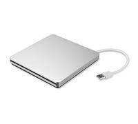 Masterizzatore CD/DVD Elegant Media Maestro per computer desktop e portatili, plug and play con base in gomma antiscivolo, trasmissione dati ad alta