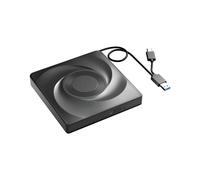 Masterizzatore CD/DVD Esterno, Lettore CD ROM DVD Lettore CD Portatile per PC Laptop Windows 11/10/7 Linux OS