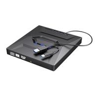 Masterizzatore CD DVD esterno multifunzione 7 in 1 CD-RW USB 3.0 ad alta velocità di lettura e scrittura for Windows 7/8/10, desktop, laptop, MAC