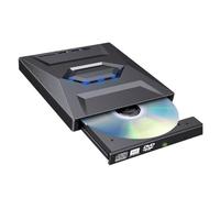 Masterizzatore Di Dischi For Unità Ottica DVD Esterna USB, Lettore Mobile For Computer Portatile Esterno Salvaspazio(4-in-1 Multi-Function Burner)