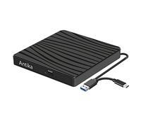 Masterizzatore DVD CD TypeC Externo Unità DVD Esterna USB 3.0 DVD-R CD-RW Lettore CD DVD Esterno Portatile External Disc per Laptop Desktop PC Macbook Air/Pro con Mac/OS/XP/Win10/Win11/Win8