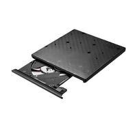 Masterizzatore DVD Con Unità Ottica Esterna USB 3.0 Sensibile Al Tocco Con Motivo A Diamante Nero. Unità DVD Universale For Masterizzazione