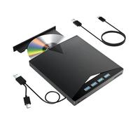 Masterizzatore DVD portatile esterno con lettore ottico CD RW, slot for schede SD TF USB3.0, for laptop PC Windows