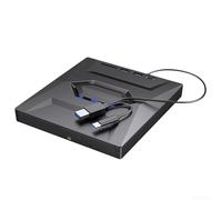 Masterizzatore esterno C Dvd, USB 3.0 7 in 1, unità ottica esterna, masterizzatore BD, DVD, CD, con lettore di schede SD TF per laptop e PC desktop
