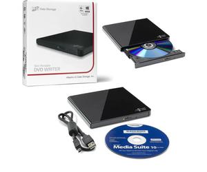 MASTERIZZATORE ESTERNO LETTORE LG/HITACHI DUAL LAYER USB DVD CD/RW PC GP57EB40