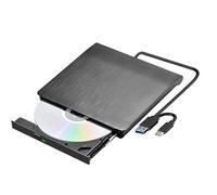 Masterizzatore esterno per CD e DVD, USB 3.0 Tipo-C, masterizzatore DVD/CD RW per PC portatile, desktop, Mac, IOS, Windows 11/10/8/7/XP/Vista/Linux