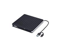 Masterizzatore ottico USB 3.0, masterizzatore esterno universale for computer desktop, unità ottica esterna portatile for laptop(White)