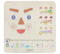 Masterkidz pannello educativo da parete Come ti senti? Apprendimento delle emozioni Montessori