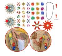 Masterkidz set di ingranaggi e catena per pannello STEM, 79 pezzi