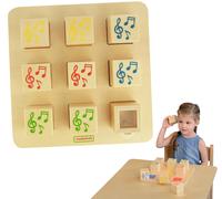 Masterkidz Set Sensoriale in Legno a Classificazione Musicale Montessori
