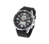 Masterline 1966 Radio ML06266001 - Orologio da polso da uomo, in acciaio INOX, colore: Nero, Nero