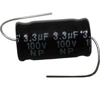 MASTERLINE Condensatore Tweeter 3,3uF 100V Non Polarizzato, Rotondo, Confezione da 10